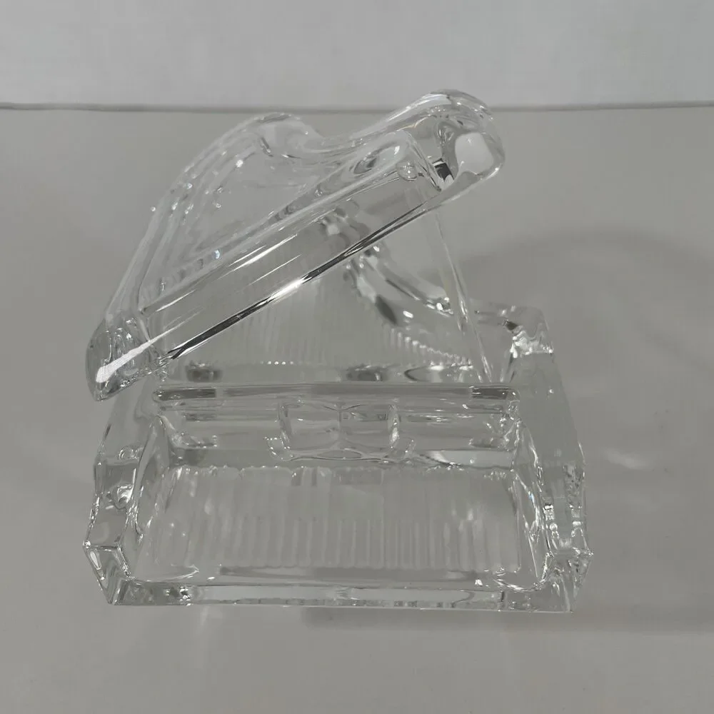 RARE Hofbauer Crystal Piano Trinket Made In West Germany